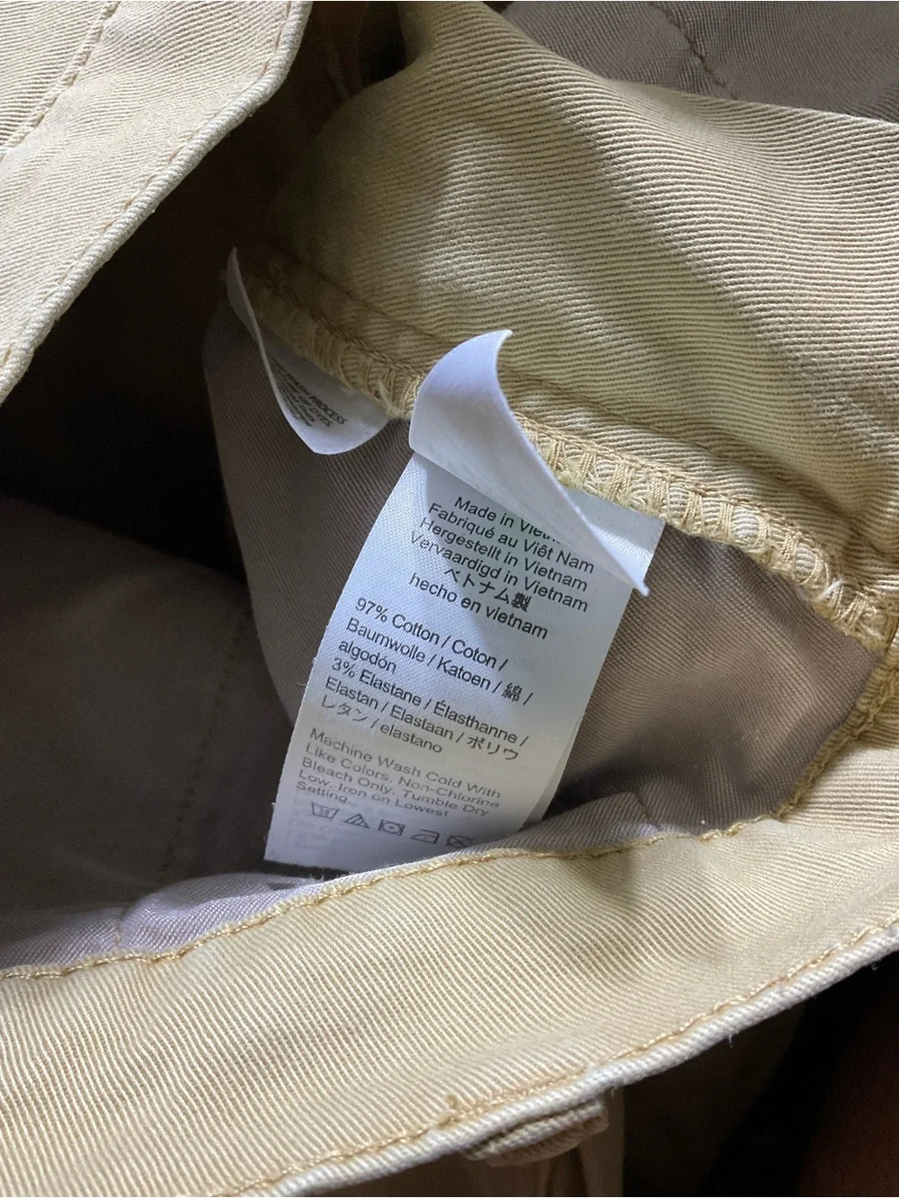 J Crew Vintage Slim-straight Stretch Chino Pant